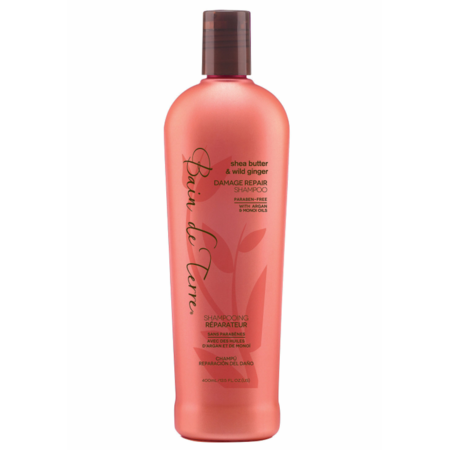 Bain de Terre Bain de Terre Shea Butter & Wild Ginger Damage Repair Shampoo 13.5 Oz Shampoo