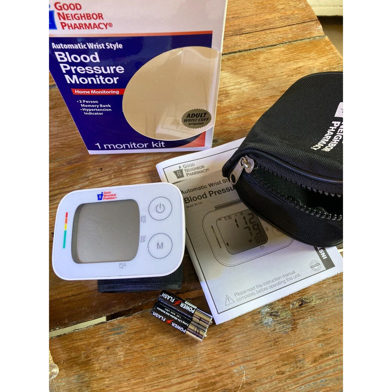 0 Good Neighbor Pharmacy Automatic Wrist Style Blood Pressure Monitor #394 Blood Pressure Monitors