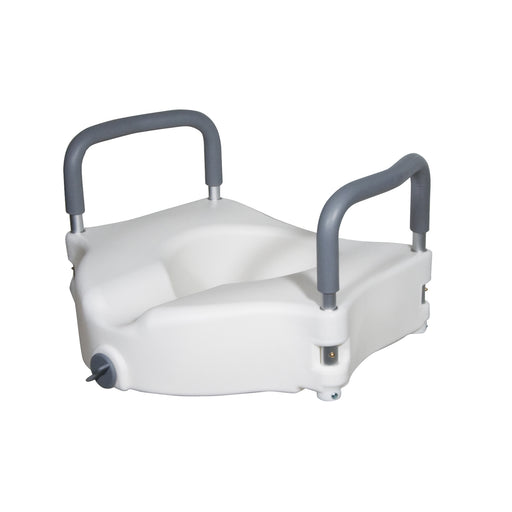 Drive Medical Drive Medical Elevated Raised Toilet Seat With Removable Padded Arms Health & Beauty