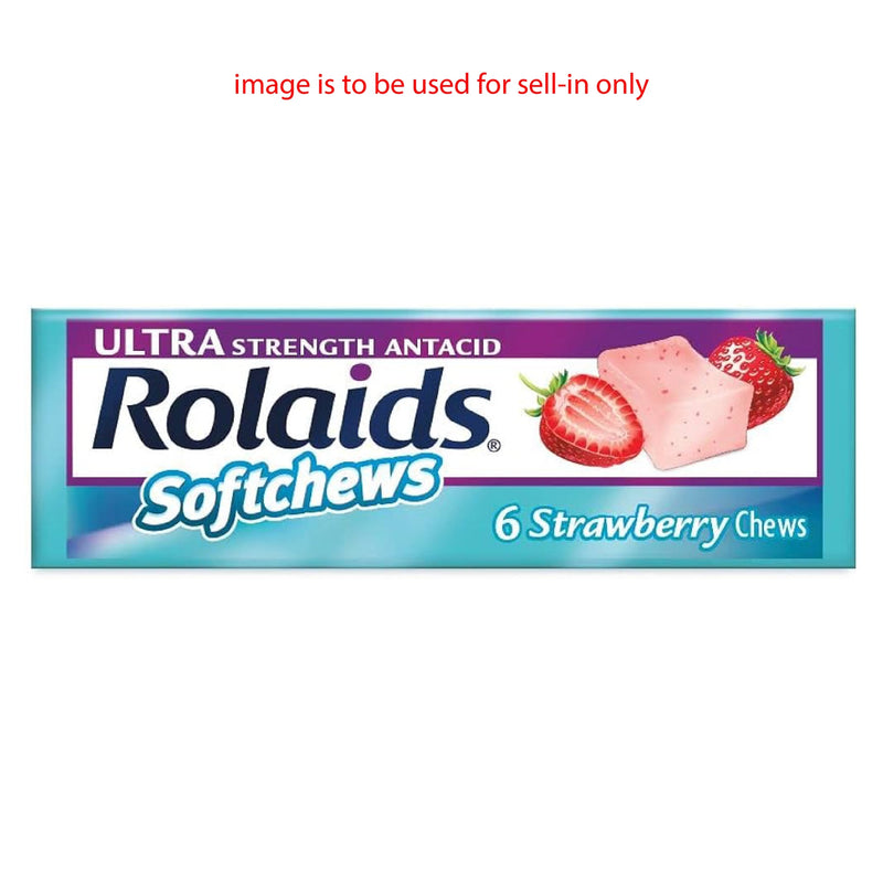 Rolaids Rolaids® Soft Chews – Antacid, Strawberry Flavor Personal Care