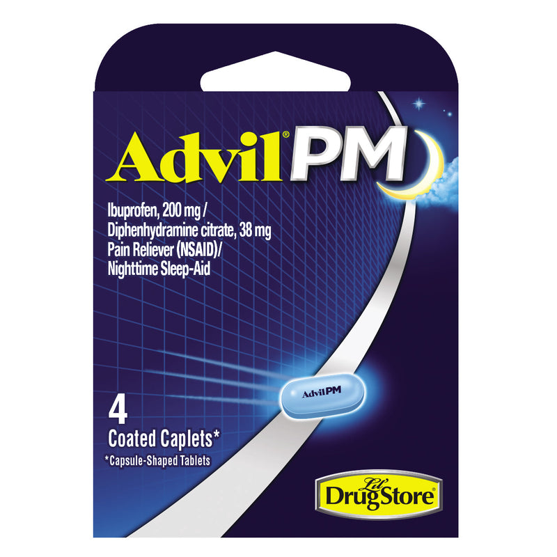 Advil Advil Pm 200 Mg Ibuprofen Nighttime Sleep First Aid
