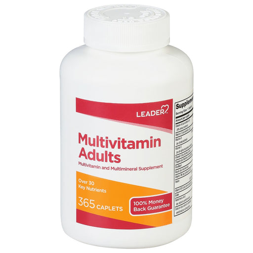 The Leader The Leader Adults Multivitamin 365 Caplets Vitamins & Supplements
