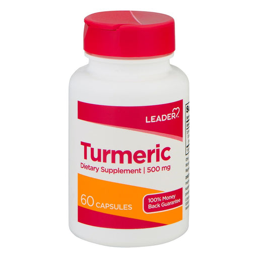 Leader Leader Turmeric, 500 Mg, Capsules Vitamins & Supplements