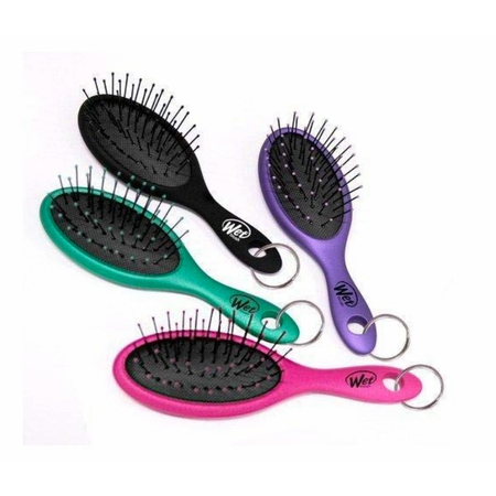 0 Wet Brush Keychain Brush Assorted Colors Hair Styling Tools