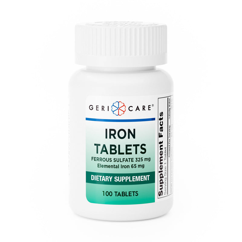 Geri-Care Geri-Care Ferrous Sulfate Iron Tablets, 325 Mg Vitamins & Supplements