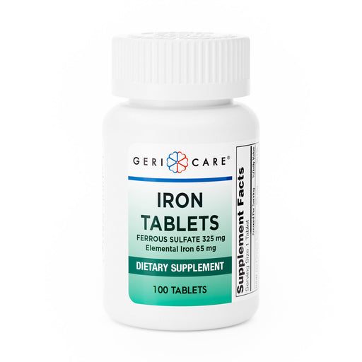 Geri-Care Geri-Care Ferrous Sulfate Iron Tablets, 325 Mg Vitamins & Supplements