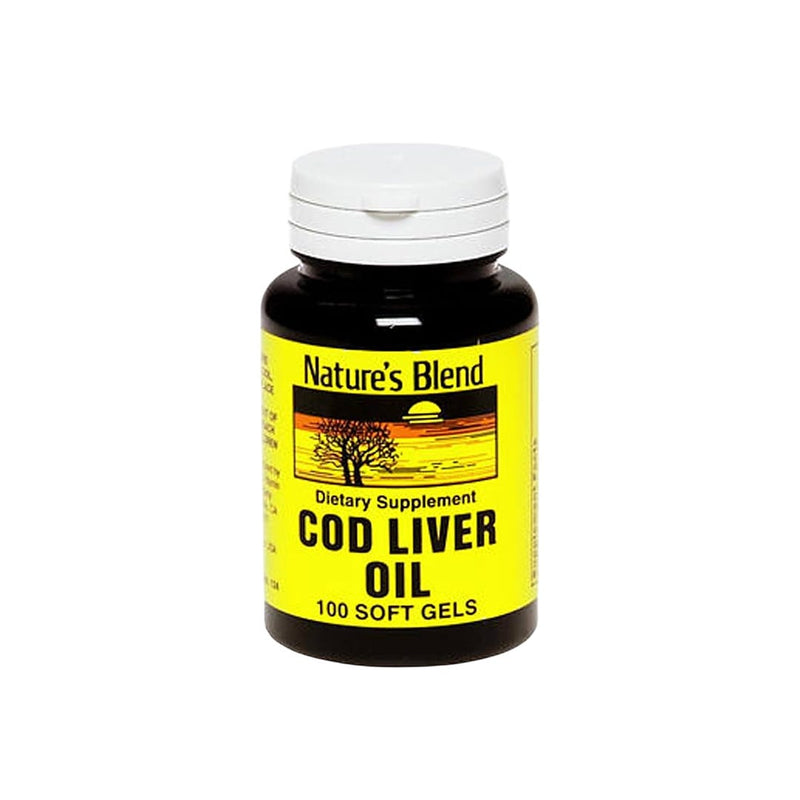 Nature's Blend Nature's Blend Cod Liver Oil 400 Mg Softgels Vitamins & Supplements