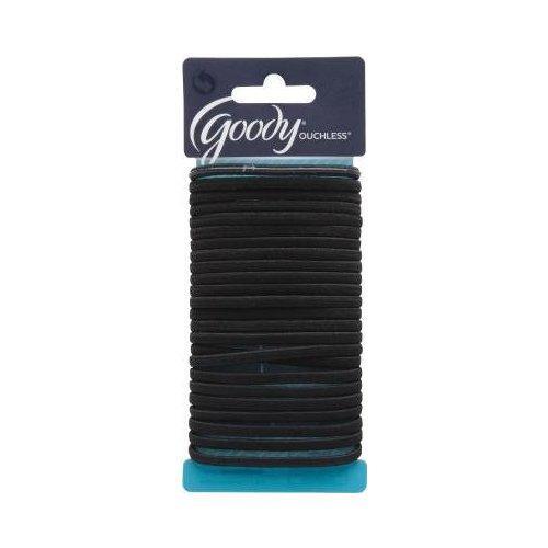 Goody Goody Slide Proof Elastics Logo Black 4 Mm Hair Accessories