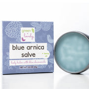 Green + Lovely Blue Arnica Salve /// Muscle Rub with Hemp Seed Oil