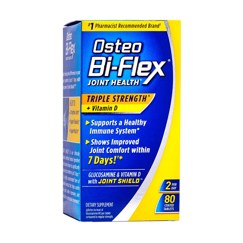 Osteo Bi-Flex Osteo Bi-Flex Joint Health Triple Strength + Vitamin D Coated Tablets Dietary Supplement Vitamins & Supplements
