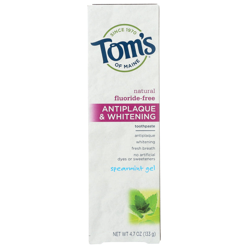 Tom's of Maine Tom's of Maine Antiplaque & Whitening Toothpaste Spearmint Gel 5.5 Oz Toothpaste Lavender