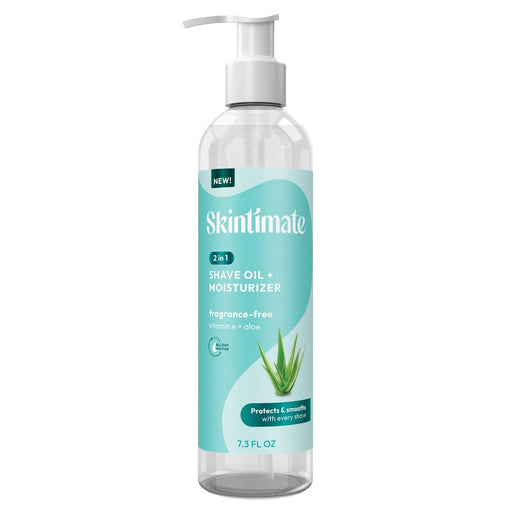 Skintimate Skintimate Sensitive 2 In 1 Shave Oil + Moisturizer - Fragrance Free - 7.3 Fl Oz Lotion & Moisturizer
