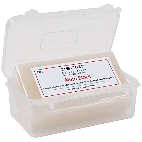 Parker Parker Safety Razor's 125G Alum Block With Travel Case Sanding Blocks
