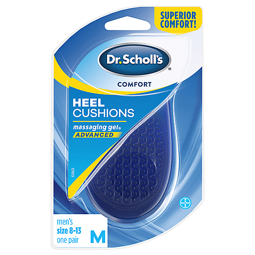 Dr Scholl's Dr Scholl's Comfort Heel Cushions For Men, 1 Pair, Size 8-13 Personal Care
