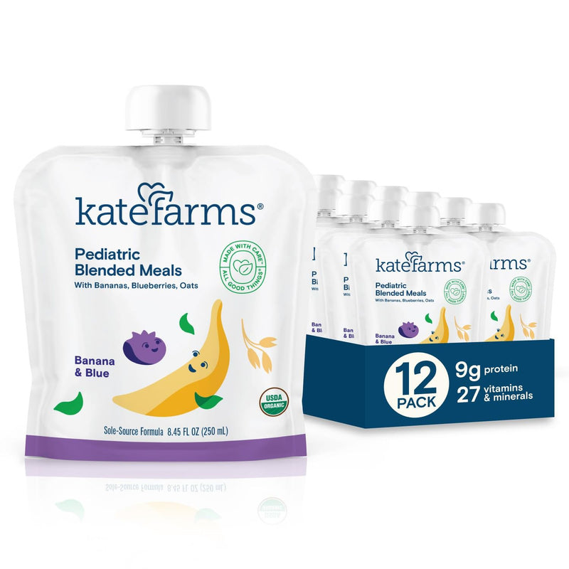 Kate Farms Kate Farms Pediatric Blended Meals - 8.45 Oz Bananas