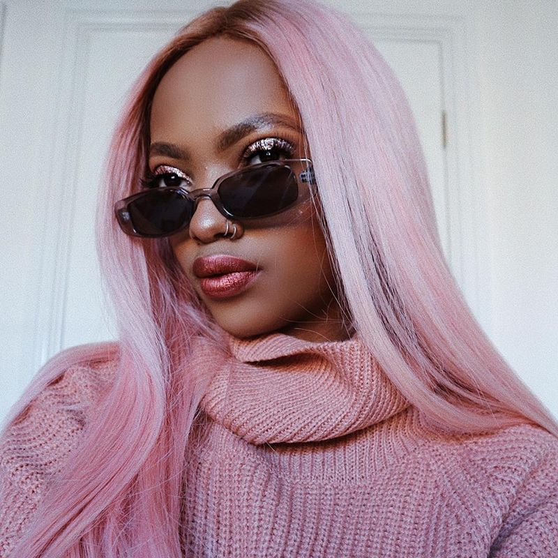 zeroUV Retro 1990's Thin Rectangle Fashion Sunglasses C547 Sunglasses