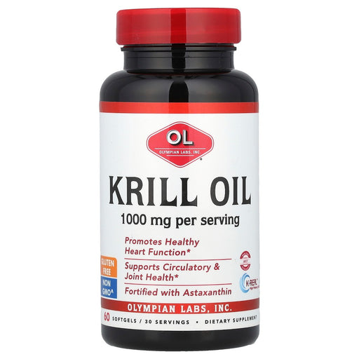 Olympian Labs Krill Oil  Gc  1000 Mg - 60 Sfg Vitamins & Supplements