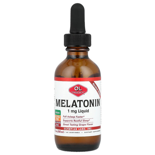 Olympian Labs Olympian Labs Melatonin 1 Mg Liquid Grape Flavor Vitamins & Supplements