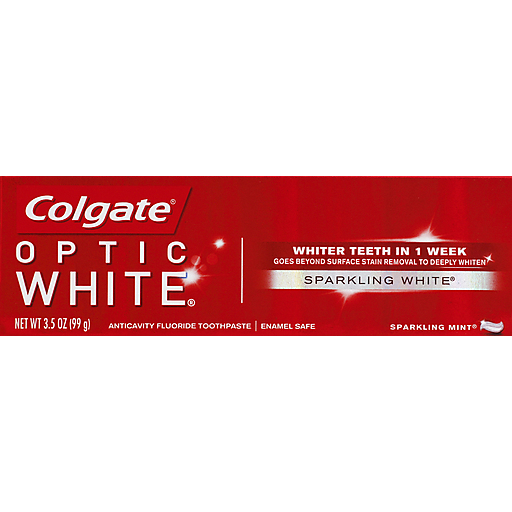 Colgate Colgate Optic White Sparkling Mint Whitening Toothpaste - 3.5oz Toothpaste