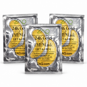 ZAQ Skin & Body 24K Gold Lift & Firm Hydrogel Eye Patches White Smoke 3 Pair