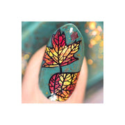 UberChic Beauty Lovely Leaves-04 Stamping Plate