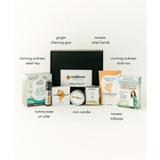 Sunflower Motherhood Morning Sickness Box Baby Gift Set Lavender