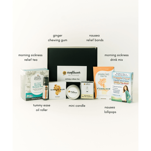 Sunflower Motherhood Morning Sickness Box Baby Gift Set