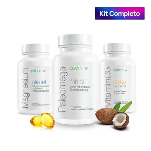 Paleolife Suplementos Esenciales White Smoke Kit Completo