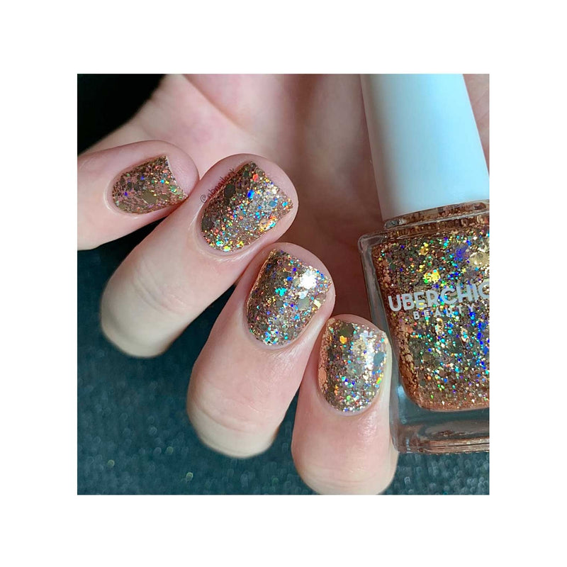 UberChic Beauty 24K Chic - Holographic Polish Regular Polish