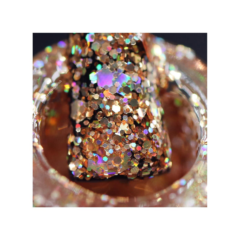 UberChic Beauty 24K Chic - Holographic Polish Regular Polish