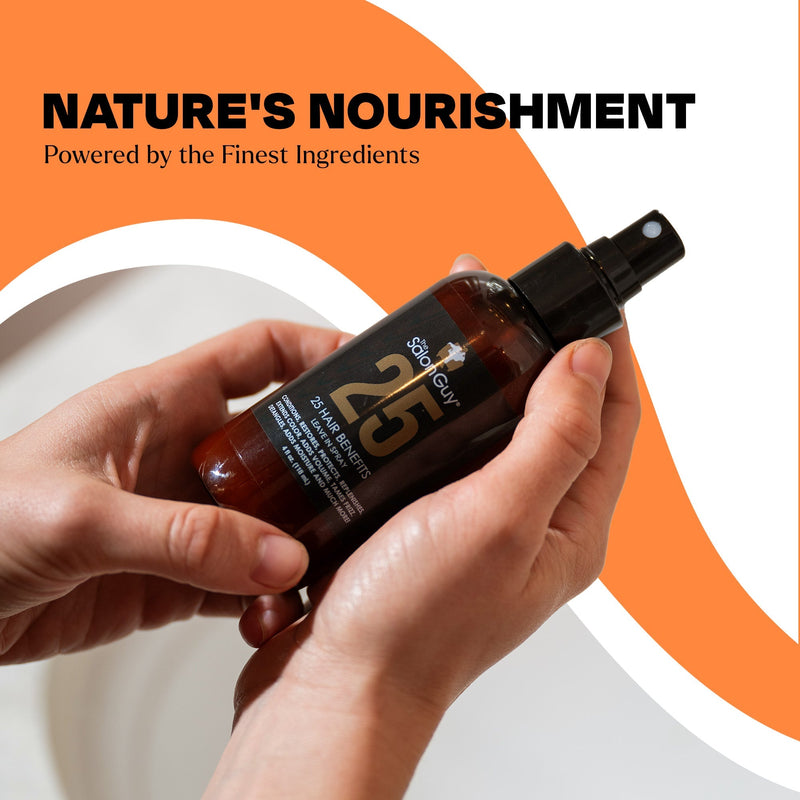 TheSalonGuy 25 Leave-In Conditioner Spray – Hydrating, Detangling & Frizz Control for All Hair Types Haircare