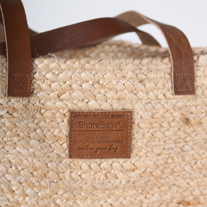 Jute Grass Natural Tote by ShoreBags