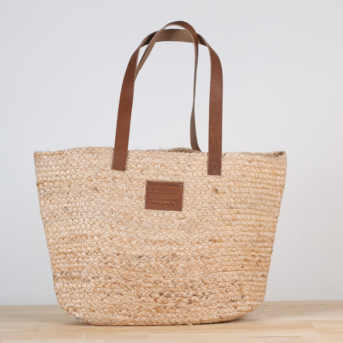 Jute Grass Natural Tote by ShoreBags