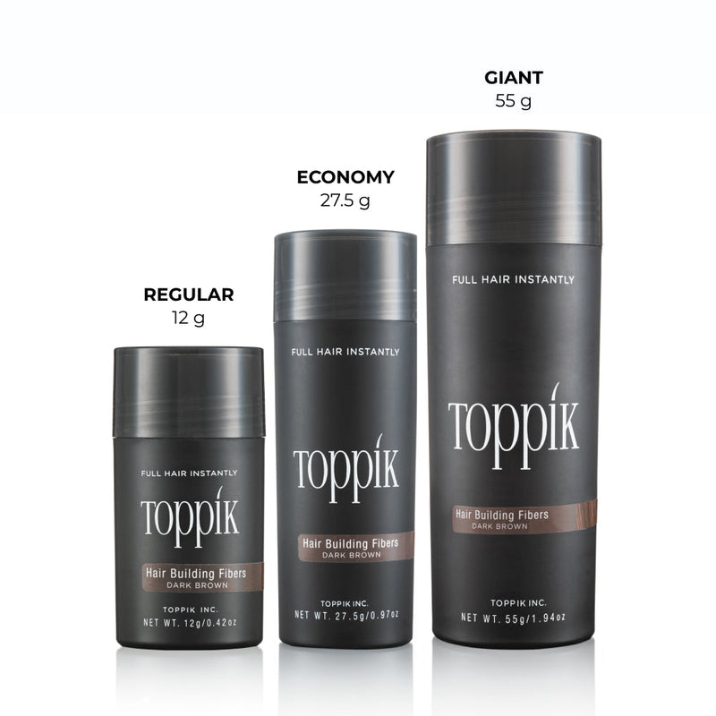 VIP Extensions Toppik Hair Building Fibers for Fine or Thinning Hair, Light Blonde Hair Building Fibers White Smoke