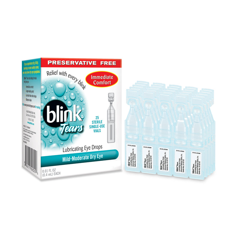 Blink Blink Tears Preservative Free Lubricating Eye Drops - 25ct Health & Beauty