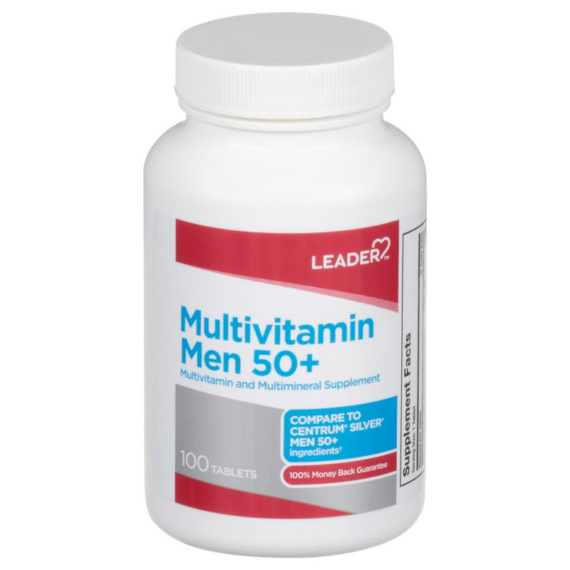 Leader Health Care Leader™ Men's 50+ Multivitamin & Multimineral Vitamins & Supplements