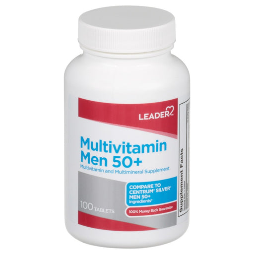 Leader Health Care Leader™ Men's 50+ Multivitamin & Multimineral Vitamins & Supplements