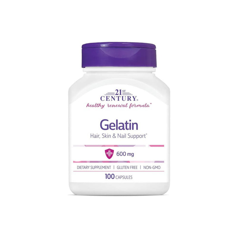 21st Century 21st Century Gelatin (600 Mg - 100 Capsules) Vitamins & Supplements
