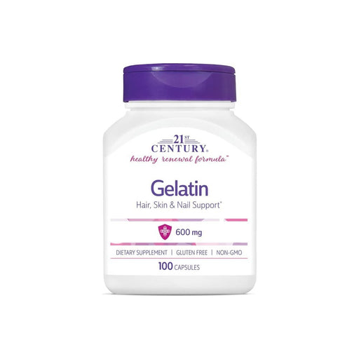 21st Century 21st Century Gelatin (600 Mg - 100 Capsules) Vitamins & Supplements