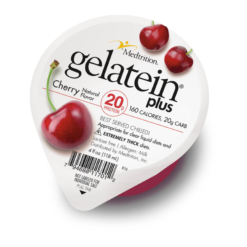 Medtrition Medtrition Gelatein Plus Pineapple High Protein Gelatin, 4-ounce Cup MK Specimen Cups