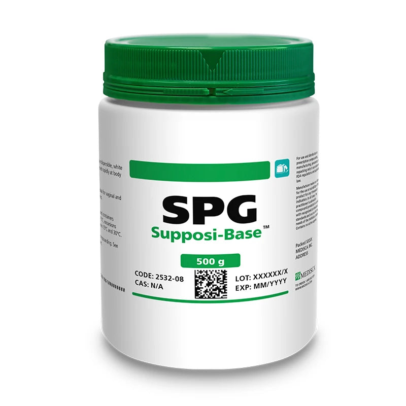 Medisca SPG Supposi-Base™ (Hard Fat) for Compounding, 500g Science & Laboratory