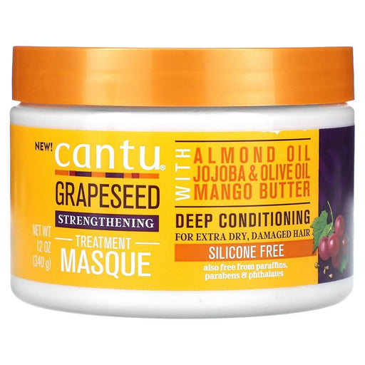 Cantu Cantu Grapeseed Strengthening Treatment Masque, 12 Oz (340 G) Hair Care