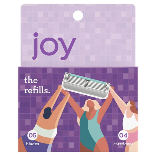 Joy Joy The Refills 5 Blade Refill Cartridges Shaving & Grooming Thistle