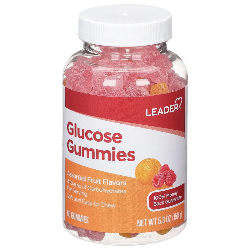 Leader Leader Assorted Fruit Flavors Glucose Gummies Vitamins & Supplements White Smoke