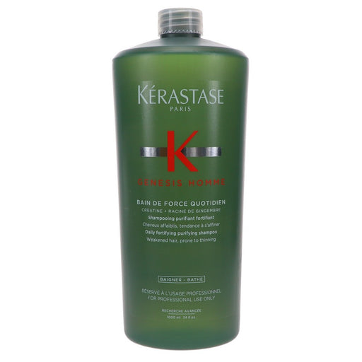 Kerastase Kerastase Genesis Homme Bain De Force Quotidien Shampoo 33.8 Oz Shampoo