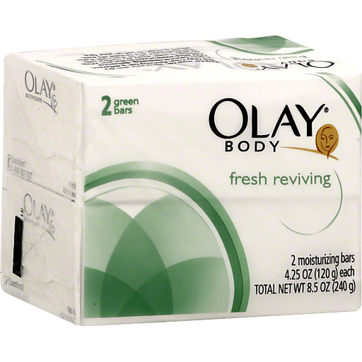 Olay Olay Body Moisturizing Bars, Fresh Reviving Health & Beauty