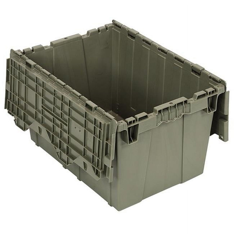 Quantum Storage Systems Quantum Storage Systems Gray Attached Lid Container, Plastic Storage & Organization