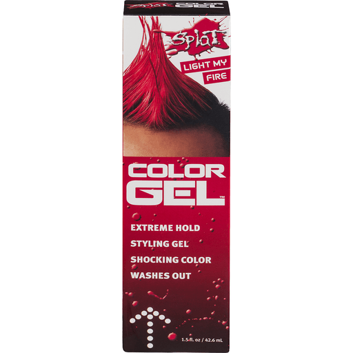 Splat Splat Color Gel Light My Fire, 1.5 FL OZ Flood, Fire & Gas Safety Firebrick