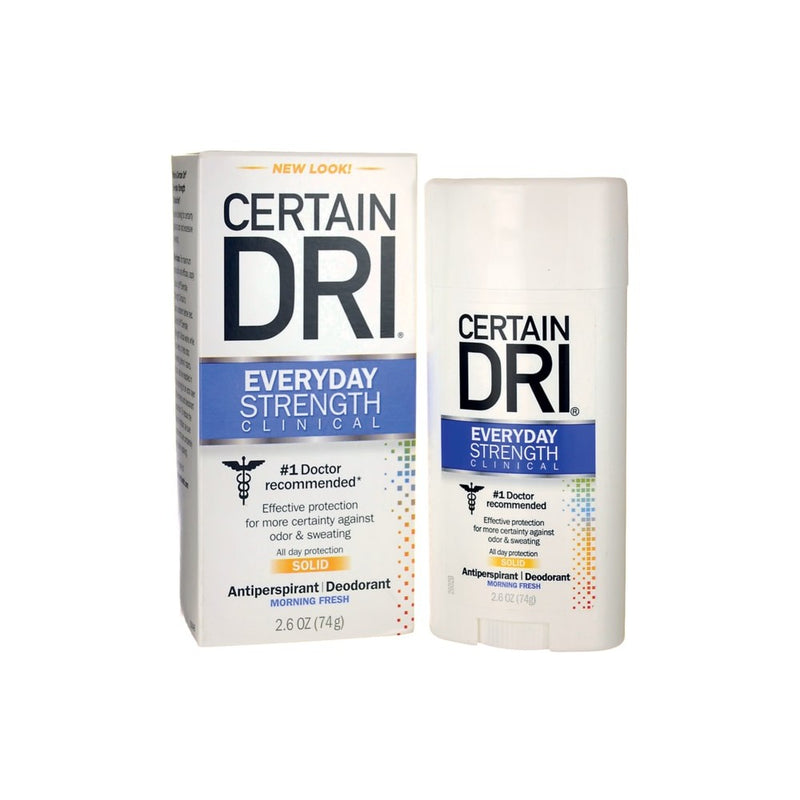 Certain Dri Certain Dri Everyday Strength Clinical Solid Morning Fresh Antiperspirant Deodorant 2.6 Oz Deodorant