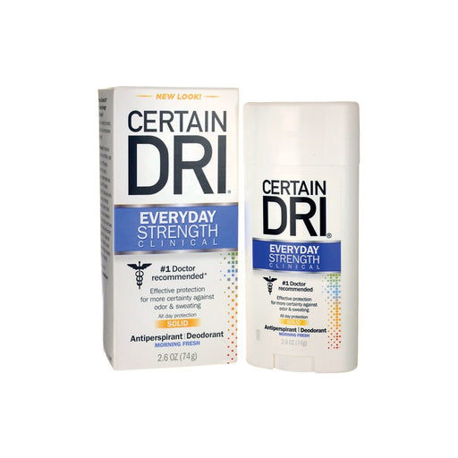 Certain Dri Certain Dri Everyday Strength Clinical Solid Morning Fresh Antiperspirant Deodorant 2.6 Oz Deodorant